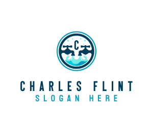 Clean Faucet Water Logo