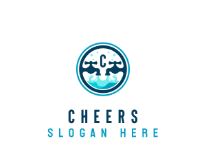 Clean Faucet Water Logo