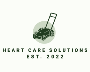 Garden Grass Mower  logo design