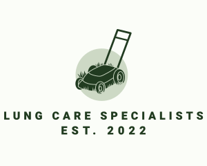 Garden Grass Mower  logo design