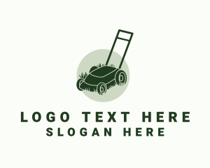 Garden Grass Mower  Logo