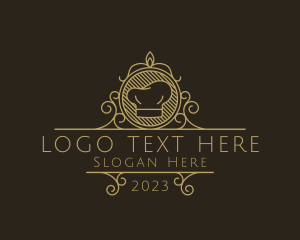 Gourmet - Chef Toque Restaurant logo design