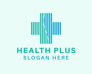 Hospital Medical Health Cross logo design