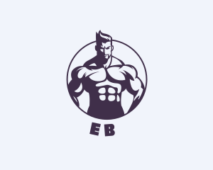 Strong Bodybuilding Exercise Logo