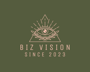 Optical Eye Fortune Teller logo design