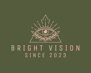 Pupil - Optical Eye Fortune Teller logo design