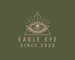 Optical Eye Fortune Teller logo design