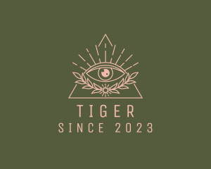 Optometrist - Optical Eye Fortune Teller logo design
