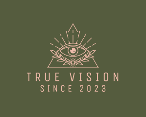 Optical Eye Fortune Teller logo design