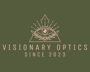 Optical Eye Fortune Teller logo design