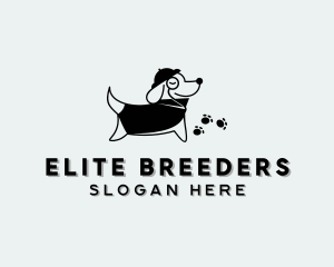 Detective Dog Veterinarian logo design