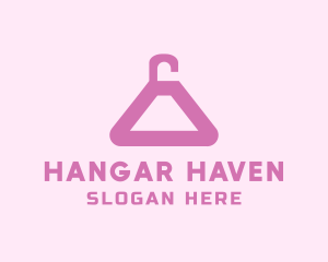 Hanger - Clothing Fashion Hanger logo design