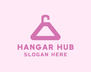 Hanger - Clothing Fashion Hanger logo design