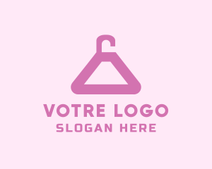 Denim - Clothing Fashion Hanger logo design