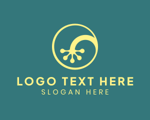 Pet Store - Gecko Hand Letter G logo design