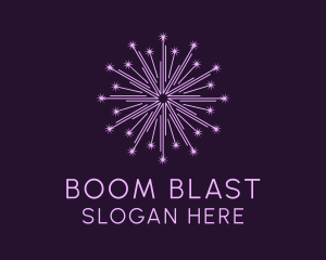 Star Burst Fireworks logo design