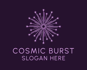 Star Burst Fireworks logo design