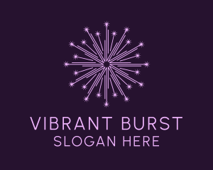 Star Burst Fireworks logo design