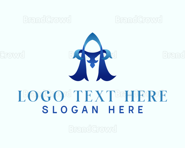 Elegant Decorative Letter A Logo
