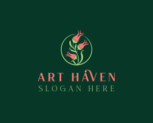 Flower Bud Garden logo design