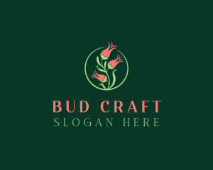 Flower Bud Garden logo design