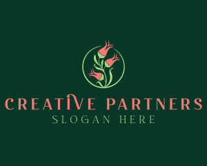 Flower Bud Garden logo design