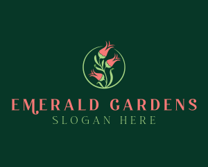 Flower Bud Garden logo design