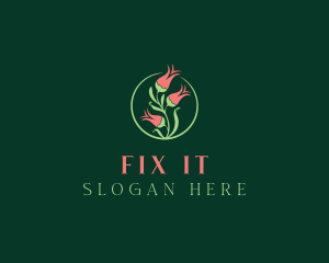 Flower Bud Garden logo design