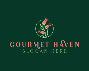 Flower Bud Garden logo design