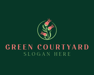 Flower Bud Garden logo design