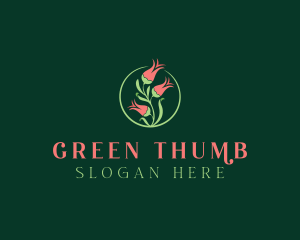 Flower Bud Garden logo design