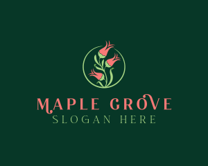 Flower Bud Garden logo design