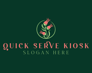 Flower Bud Garden logo design