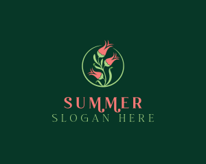 Flower Bud Garden logo design