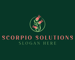 Flower Bud Garden logo design