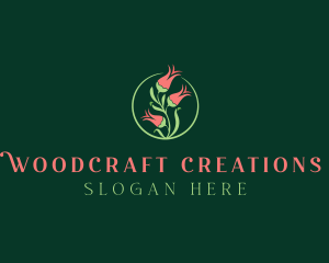 Flower Bud Garden logo design