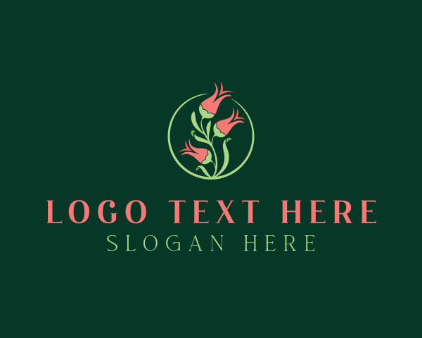 Gardener - Flower Bud Garden logo design