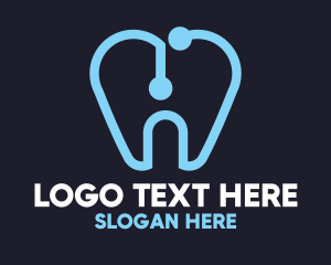 Dental Tech Tooth Logo