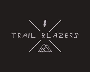 Hipster Adventure Crossline logo design