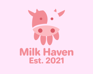 Dairy - Cow Udder Dairy logo design