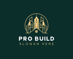 Hotel Tower Building logo design