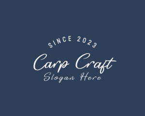 Cursive Business Craft logo design