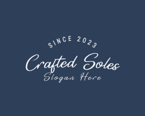 Cursive Business Craft logo design