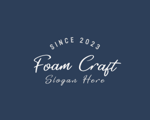 Cursive Business Craft logo design