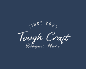 Cursive Business Craft logo design