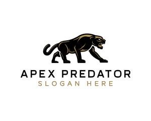 Predator - Wild Panther Predator logo design