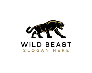 Wild Panther Predator logo design