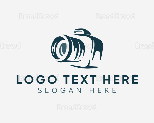 Video Camera Lens Logo