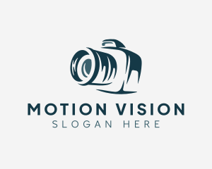 Video - Video Camera Lens logo design