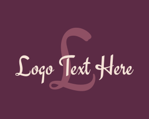 Lettermark - Feminine Beauty Boutique logo design